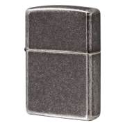 Zippo ジッポー 無地 アンティークフィニッシュ シルバー Antique Silver 121FB メール便可