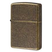 Zippo ジッポー 無地 アンティークフィニッシュ ブラス Antique Brass 201FB メール便可