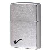 Zippo ジッポー パイプ用 Pipe Ligher ブラッシュドクローム パイプ用オイルタンク 200PL メール便可