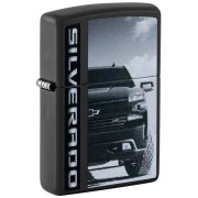 Zippo ジッポー シボレー シルバラード ゼネラルモーターズ アメリカ 自動車 Chevrolet ブラックマット 48407 メール便可