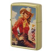 Zippo ジッポー カウガール 牧場主 ウエスタン cowgirl Rancher 西部風 46248 メール便可
