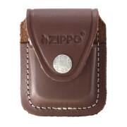 Zippo ジッポー レザーケース 革 ベルト クリップ ブラウン 持ち運び用 LPCB