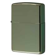 Zippo ジッポー 無地 グリーン High Polish Green 鏡面 ポリッシュ 28129 メール便可