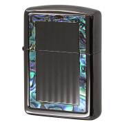 絶版/ヴィンテージ Zippo ジッポー 中古 2017年製造 ARMOR アーマー シェルフレーム ネオブラック  [N]未使用・新品