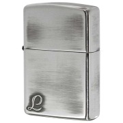 Zippo ジッポー アルファベット イニシャル The alphabet L シルバーいぶし 80020 メール便可
