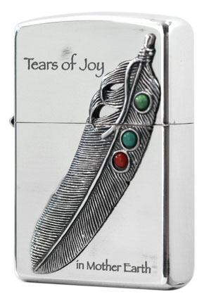 Zippo ジッポー NATIVE METAL NM-フェザー