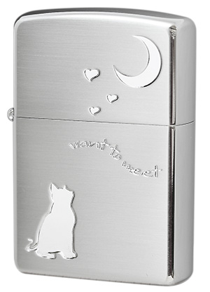 Zippo ジッポー CAT in LOVE 2CAT-SSA メール便可