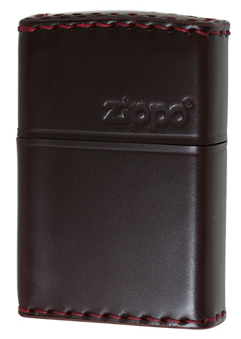 Zippo ジッポー REAL LEATHER CC-5 メール便可