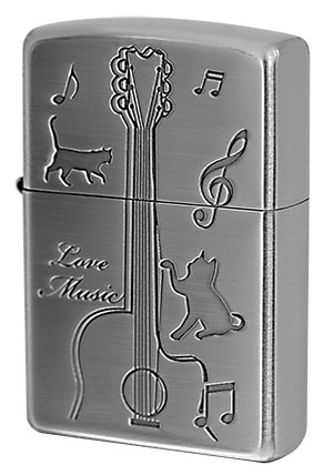 Zippo ジッポー CATS play the GUITAR CATG-NB