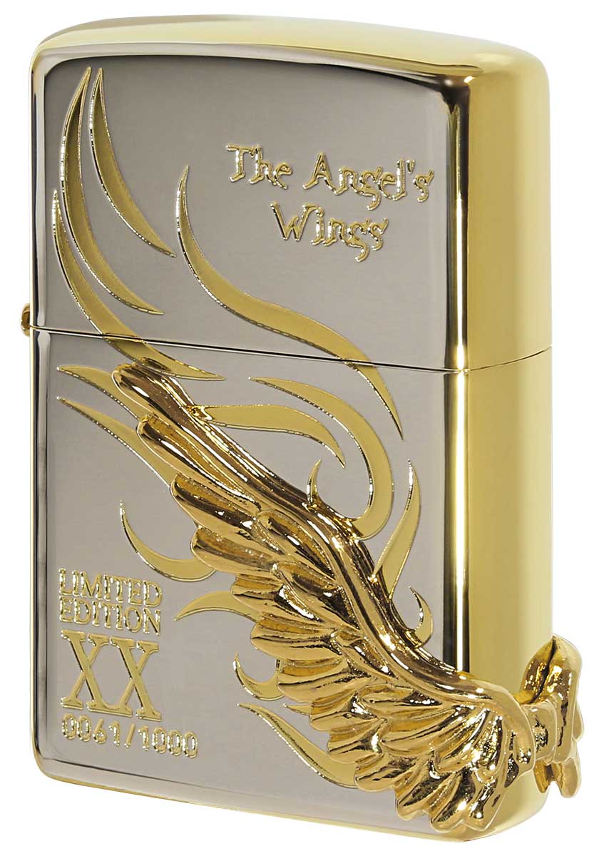 Zippo ジッポー 限定1,000個 ANGEL'S WINGS エンジェルウイングス SGミラー PAW-120SPG