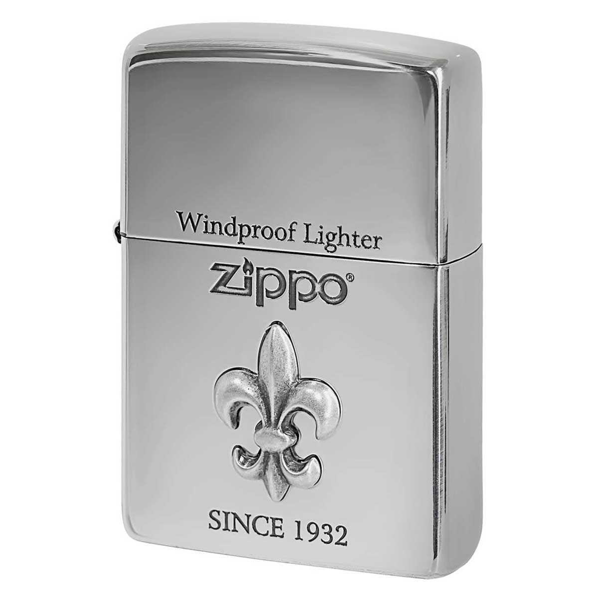 Zippo ジッポー ユリ Yuri 王家の紋章 シルバーいぶし ユリメタル Cross Metal 2YM-1