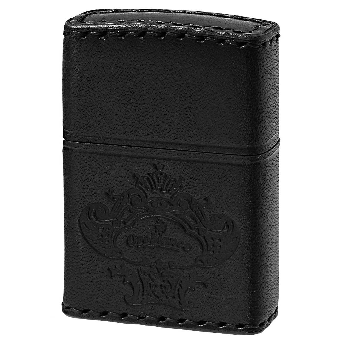 Zippo ジッポー オロビアンコ 本牛革 手縫い ブラック Orobianco  オフィシャルライセンス品 ORZ-001 BK
