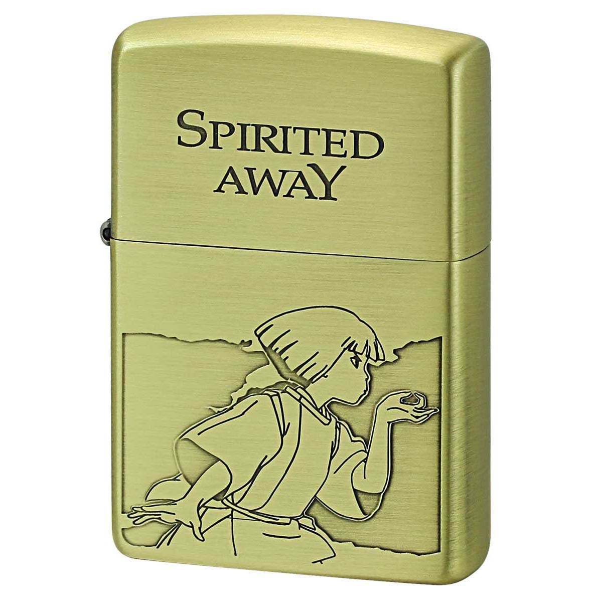 Zippo ジッポー スタジオジブリ 千と千尋の神隠し ハク 真鍮 ブラス オフィシャルライセンス品 NZ-34-54