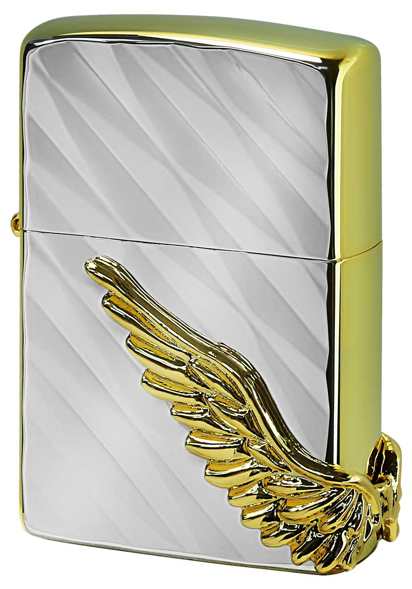 Zippo ジッポー 限定1,000個 Angel's Wings エンジェルウイング シルバー ゴールド PAW-2022SPG