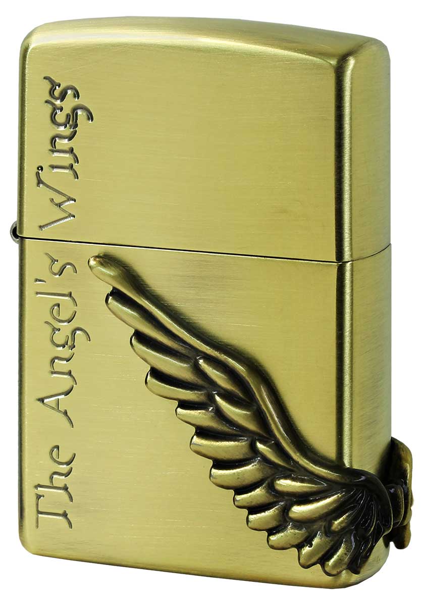 Zippo ジッポー The Angel Wing エンジェル ウイング ブラス古美 PAW-R2 メール便可