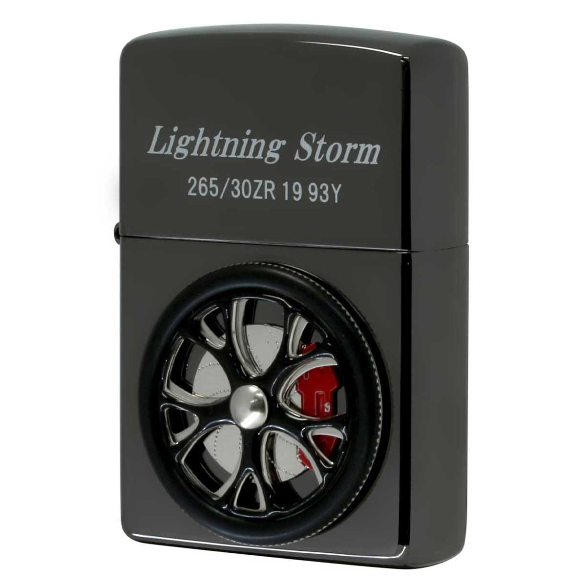Zippo ジッポー ホイール メタル タイヤ スピニングホイール ブラック SPINNING WHEELトリックジッポー ZTR-BK メール便可