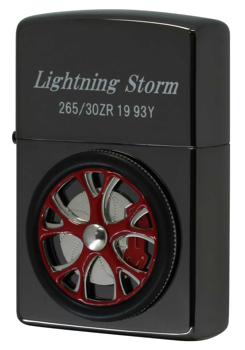 Zippo ジッポー ホイール メタル タイヤ スピニングホイール レッド SPINNING WHEELトリックジッポー ZTR-RED メール便可