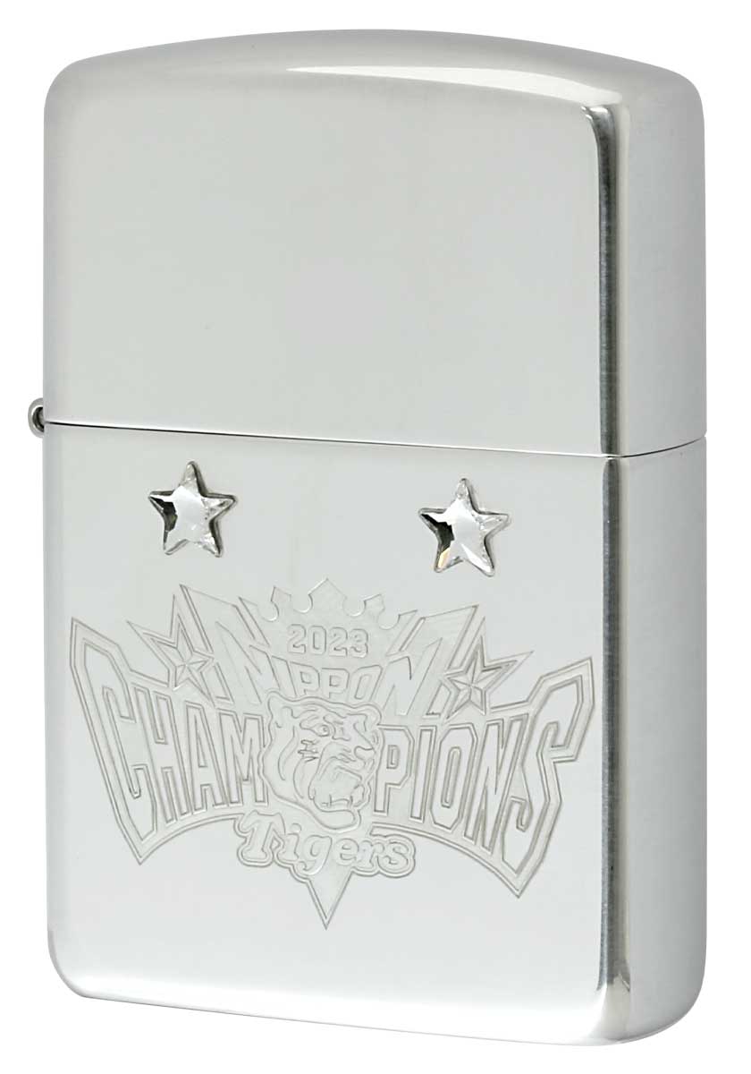 Zippo ジッポー 限定38個 阪神タイガース 2023年 日本一記念 Sterling Silver スターリングシルバー 純銀#15 HTZ-2023VICTORY SS