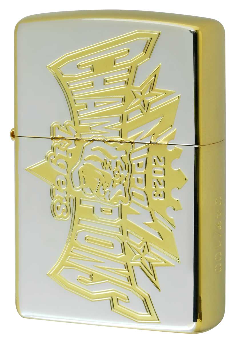 Zippo ジッポー 限定100個 阪神タイガース 2023年 日本一記念 SGミラーメッキ HTZ-2023VICTORY SG