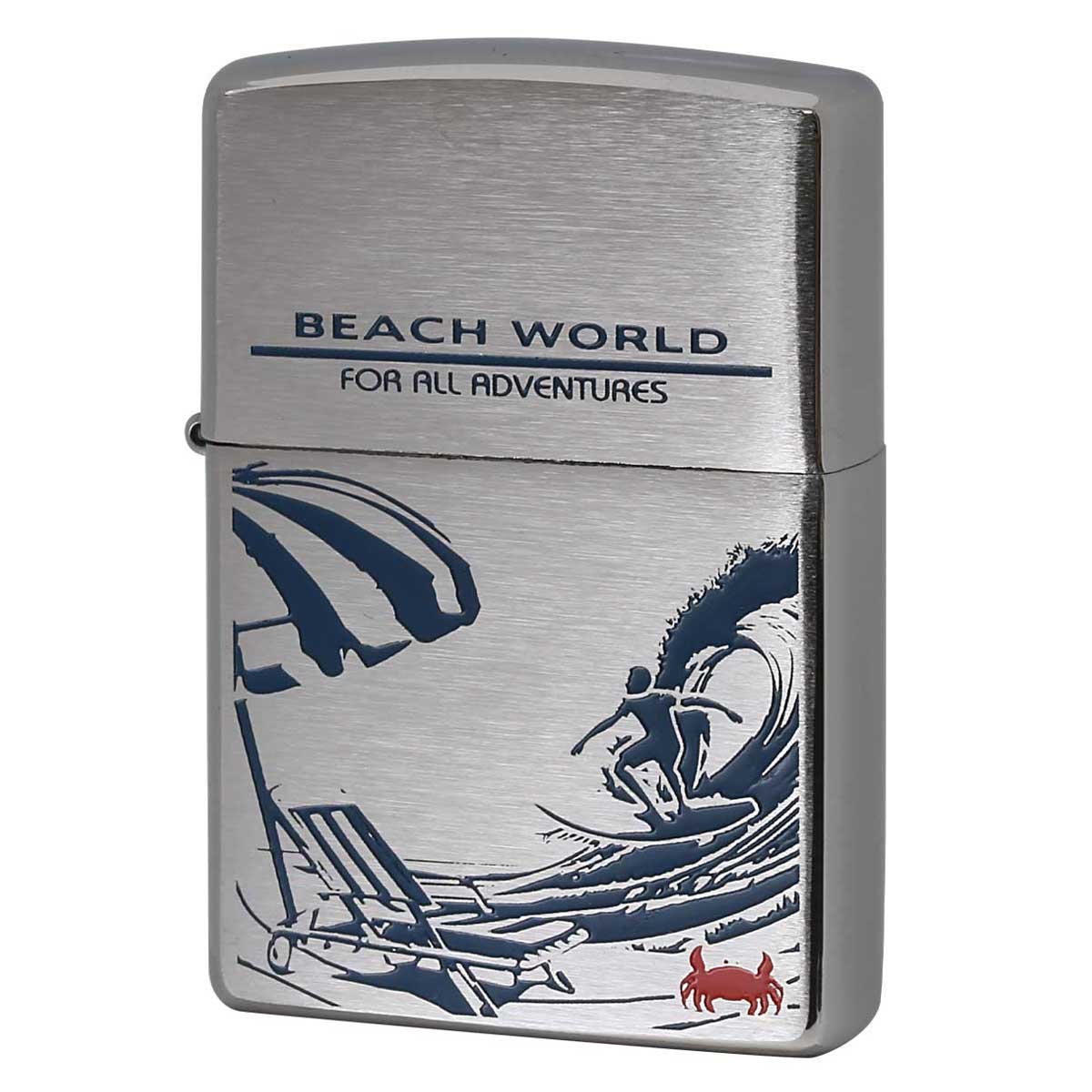 Zippo ジッポー サーフィン 趣味の世界 ホビー ワールド HOBBY WORLD アウトドア 200DC-BW メール便可