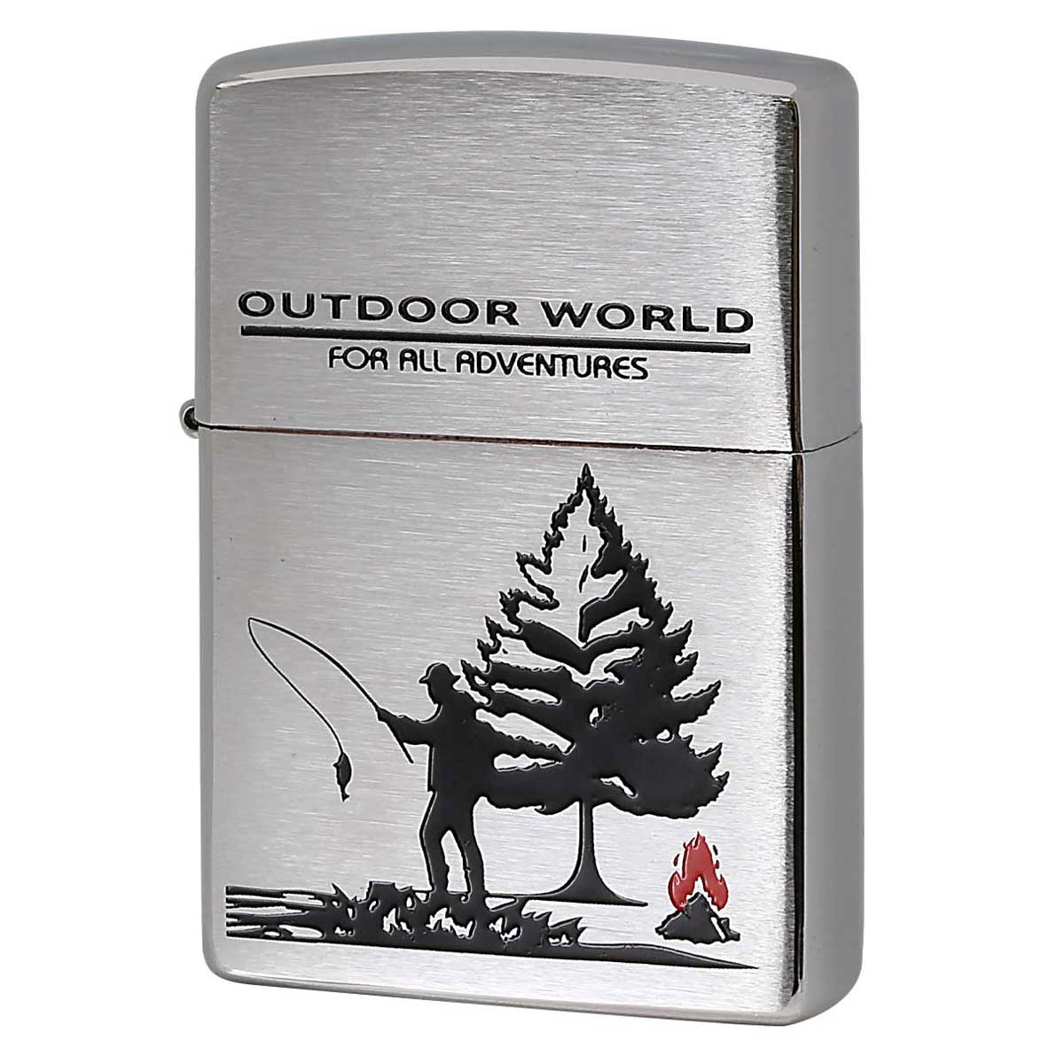 Zippo ジッポー フィシング 釣り 趣味の世界 ホビー ワールド HOBBY WORLD アウトドア 200DC-OW メール便可