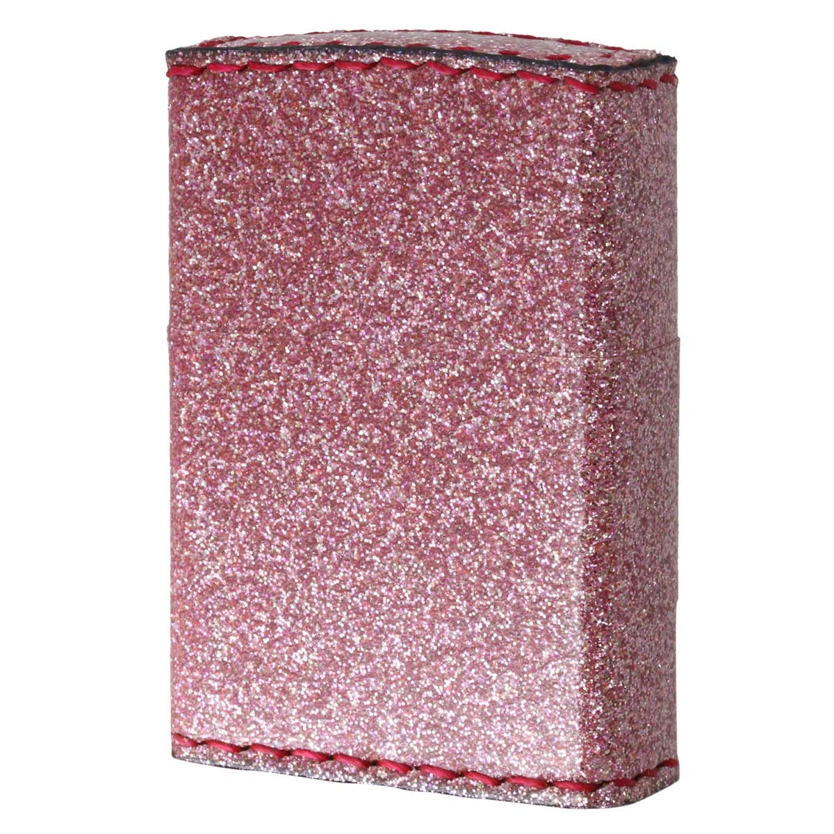 Zippo ジッポー Glitter グリッター ラメ 合皮巻き ZGL-ピンク メール便可