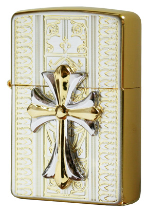 Zippo ジッポー クロスコンビメタル No.5 メール便可