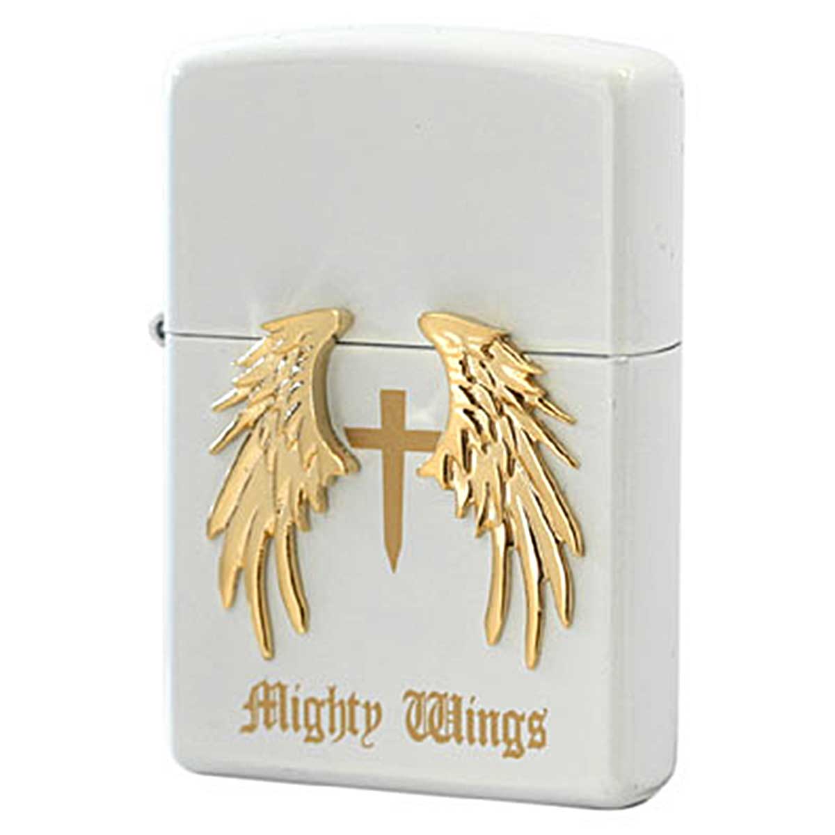 Zippo ジッポー マイティウィングス ホワイト メール便可