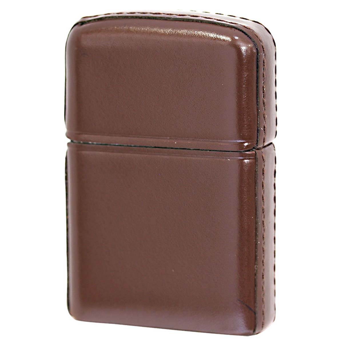 Zippo ジッポー 革巻き 本革 レザー 松坂牛 茶 ブラウン