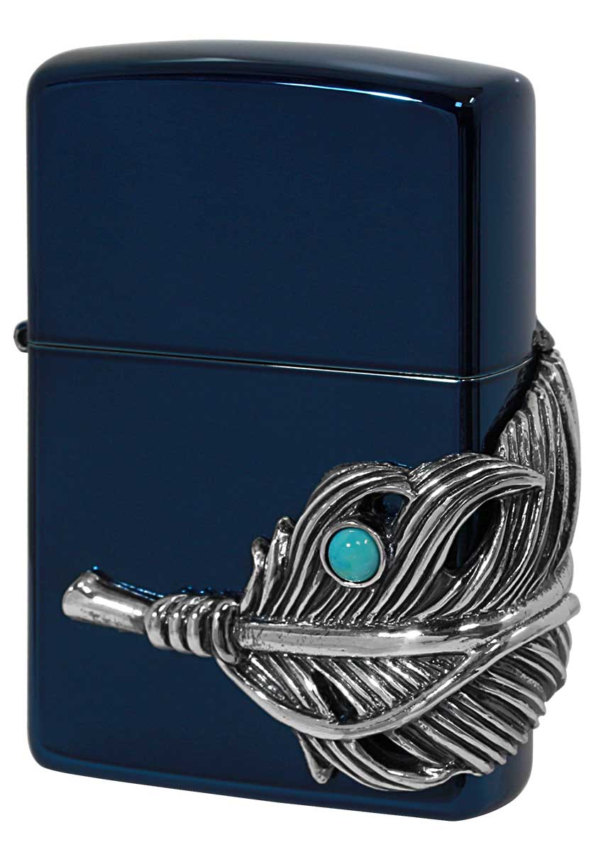 Zippo ジッポー Big Feather Metal ビックフェザーメタル BL イオン