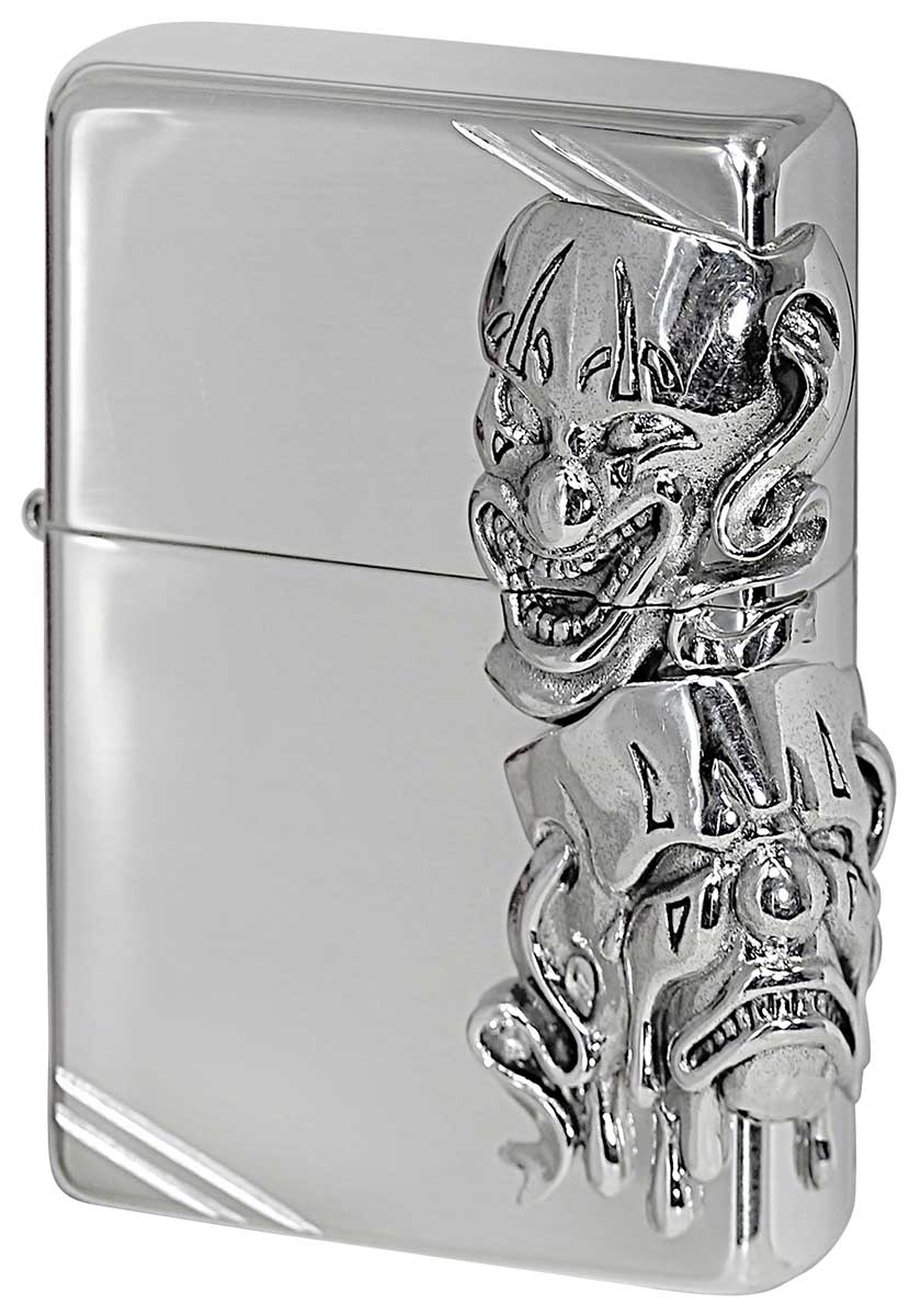 Zippo ジッポー LUCKY CHARM ラッキーチャーム 純銀No.14 2フェイス