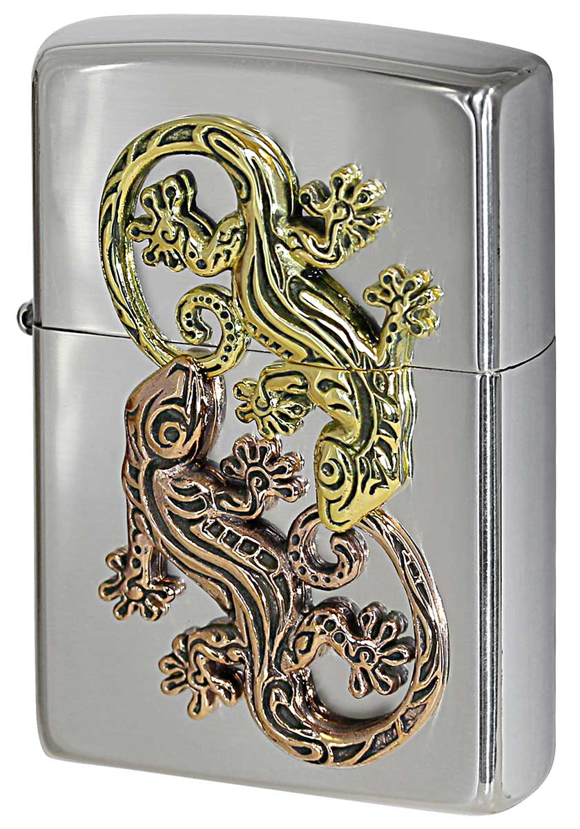 Zippo ジッポー LUCKY CHARM ラッキーチャーム ゲッコー SV