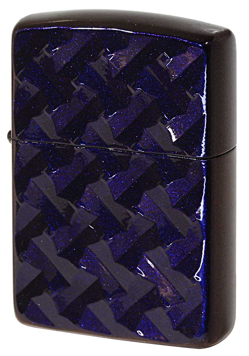 Zippo ジッポー ARMOR アーマー 漆カット ブルー BL マジョ