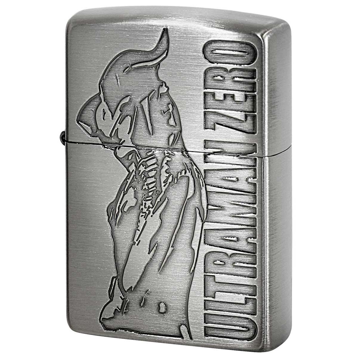 Zippo ジッポー ウルティメイトフォース ゼロ 10周年記念 両面加工 ニッケル古美 ULTRAMAN ZERO 10th ANNV.  オフィシャルライセンス品 Ni古美