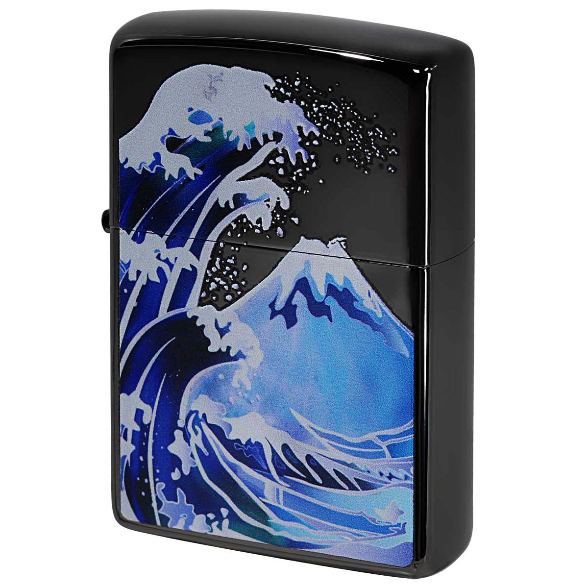 Zippo ジッポー 波富士 和柄 インクジェット ブライトアート 波富士 メール便可