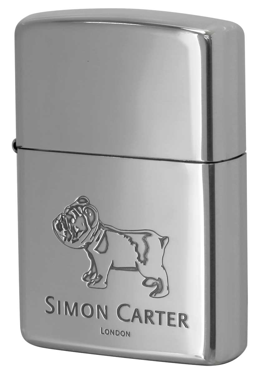 Zippo ジッポー サイモンカーター ダイナソー ニッケルいぶし Simon Carter LONDON オフィシャルライセンス品 SCP-46 メール便可