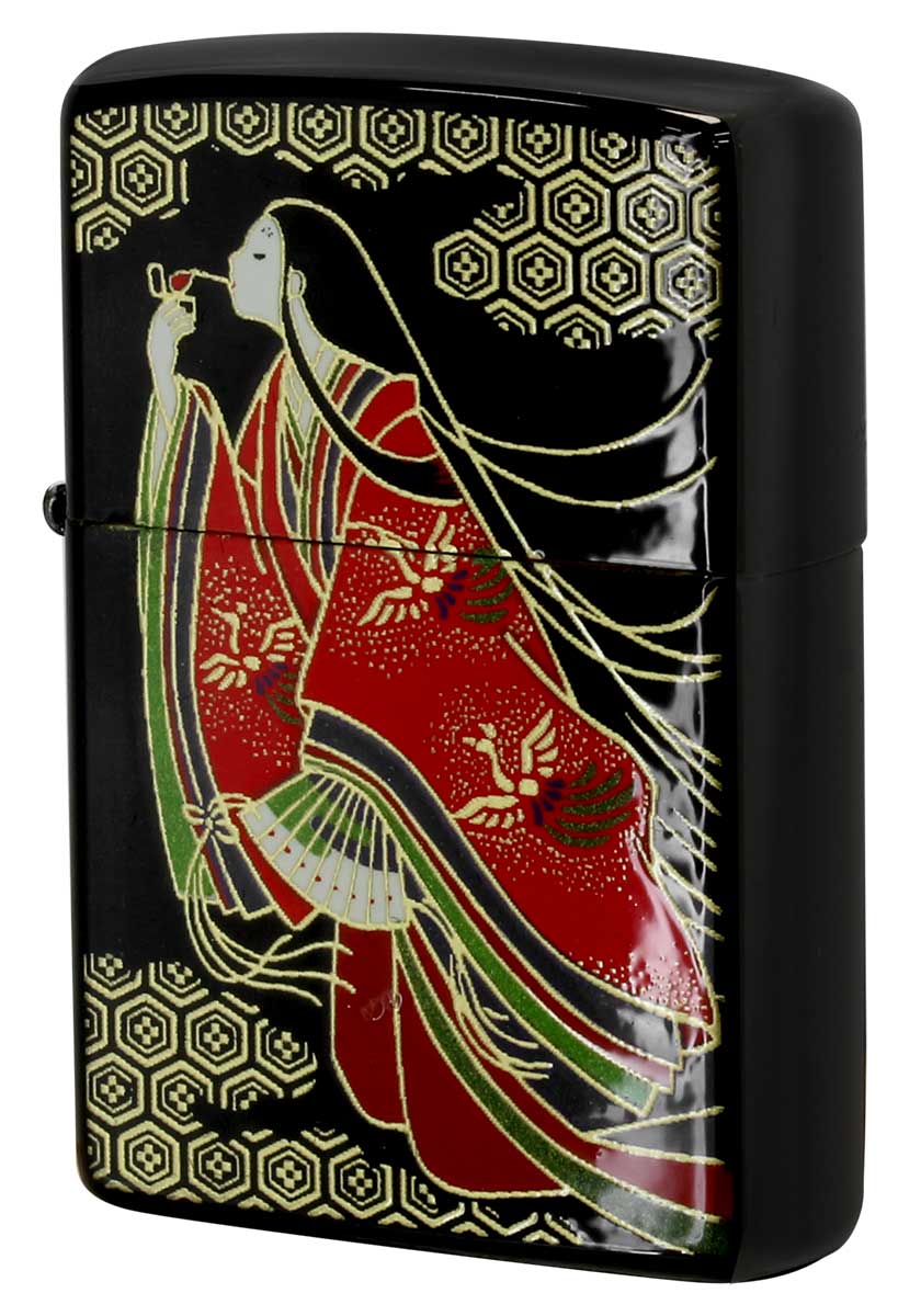 Zippo ジッポー 本金蒔絵 ウィンディー・今昔 JAPAN 平安WINDY