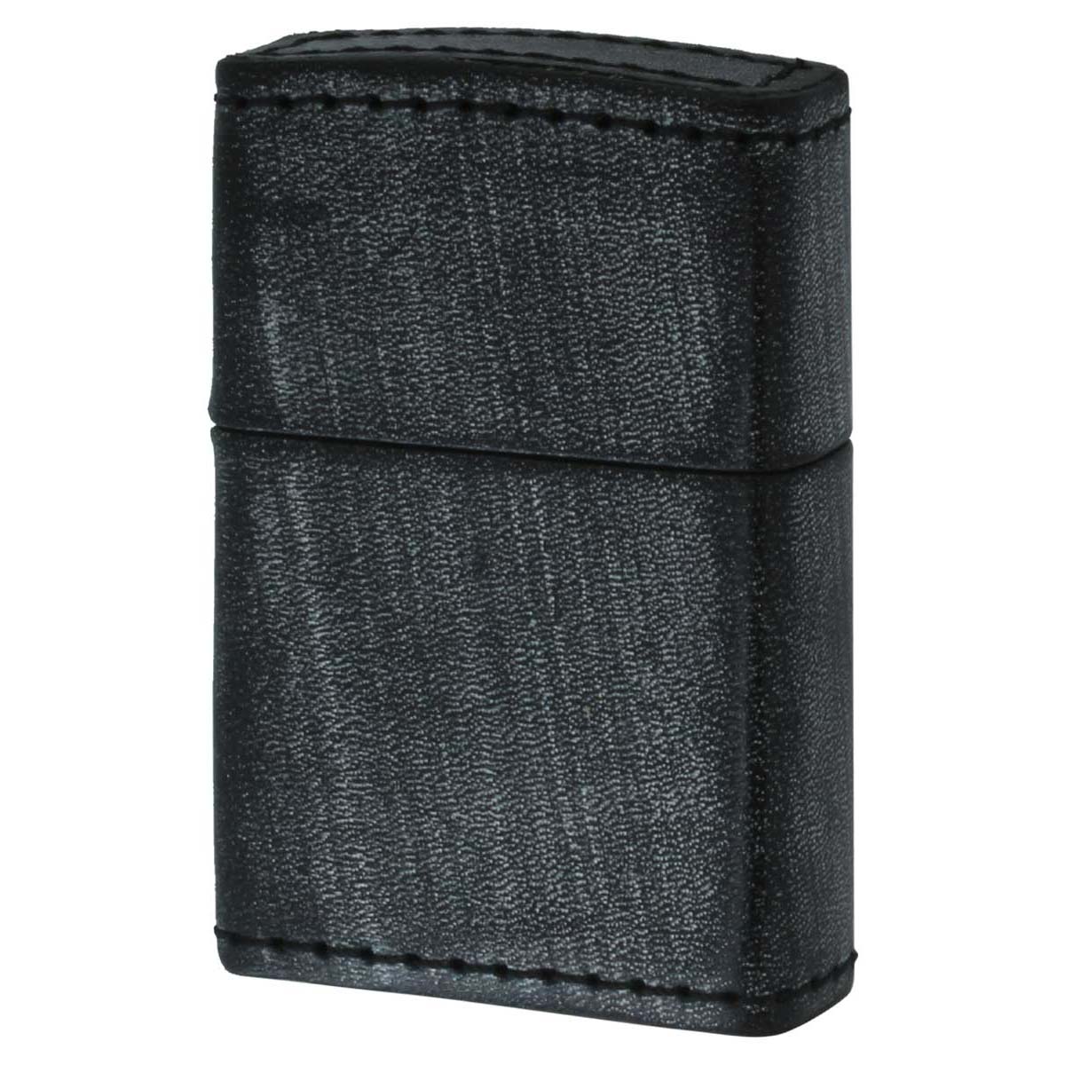 Zippo ジッポー 革巻き 本革 牛革 ブライドルレザー Bridle leather UK ブラック