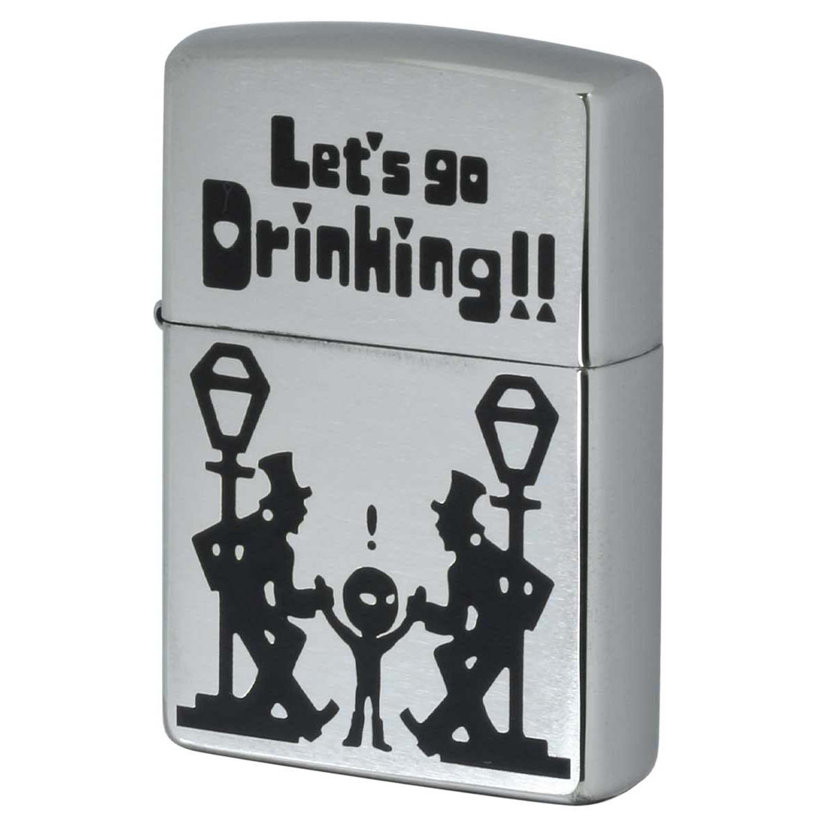 Zippo ジッポー コミカル MIX ドランク 未確認生命体 エイリアン＆ドランク メール便可