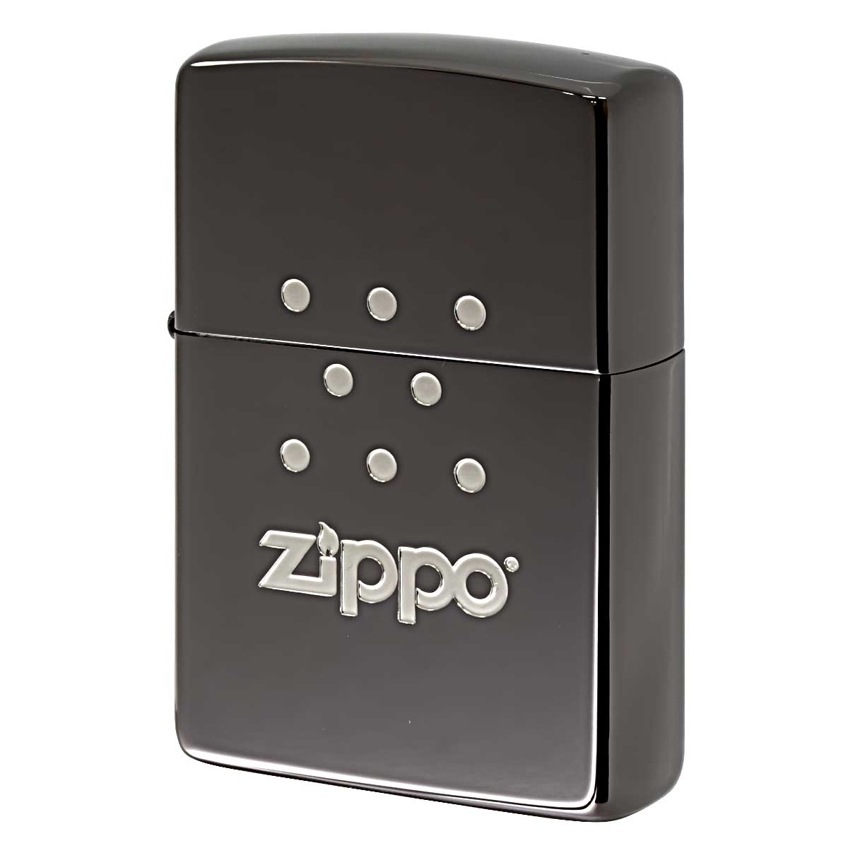 Zippo ジッポー ZIPPO パッケージデザイン 両面加工 ブラックニッケル 200