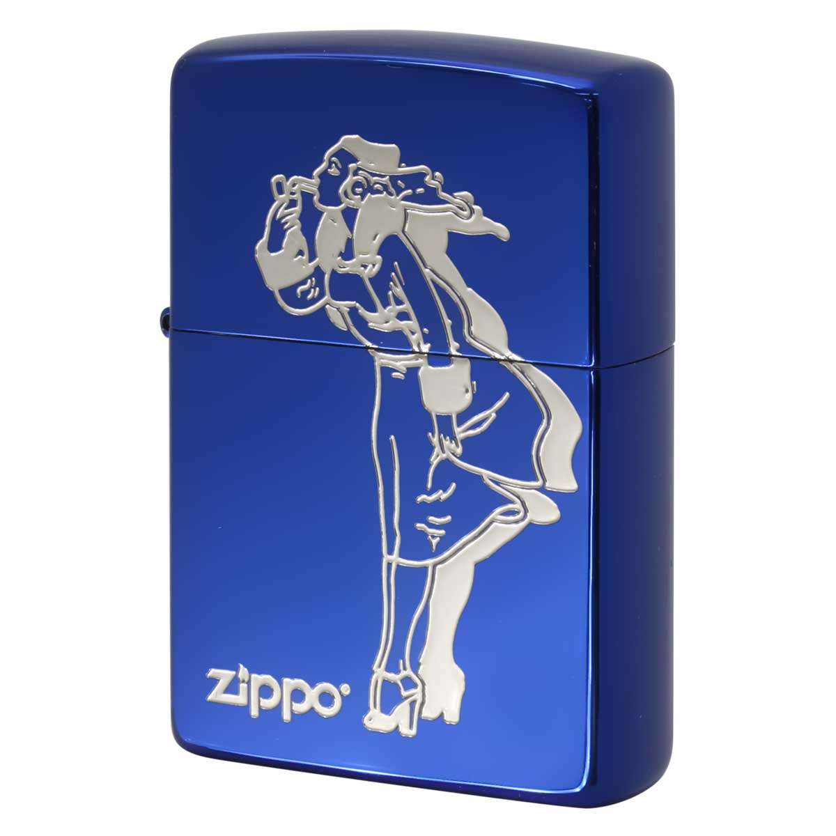 Zippo ジッポー クラシカル ウインディ Windy ブルー BLイオン
