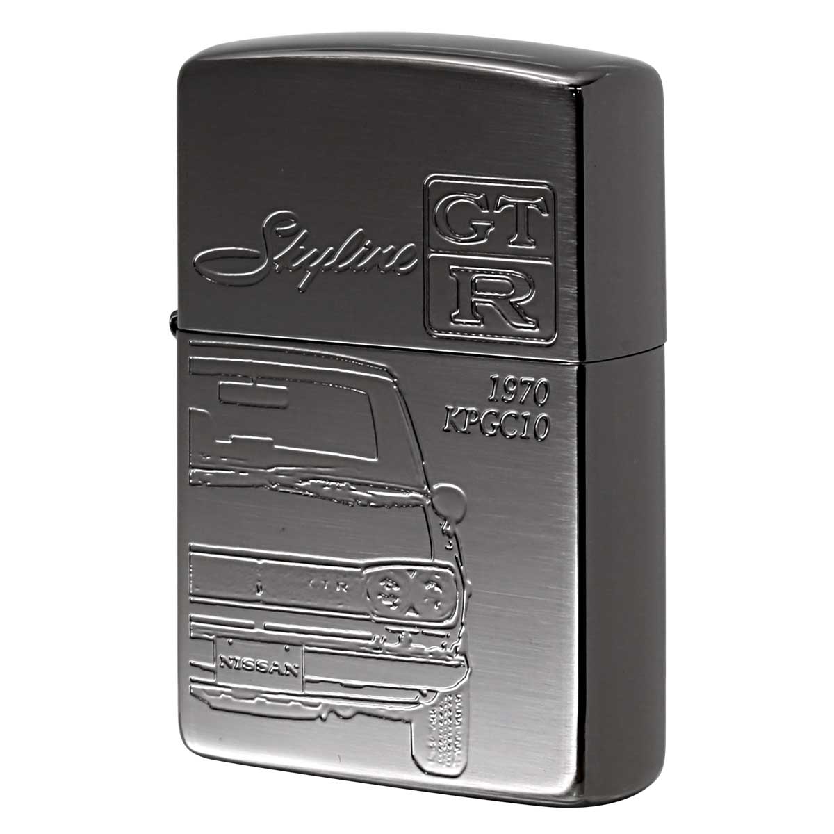 Zippo ジッポー スカイライン GT-R 日産 自動車 NISSAN SKYLINE オフィシャルライセンス品 KPGC10-BK