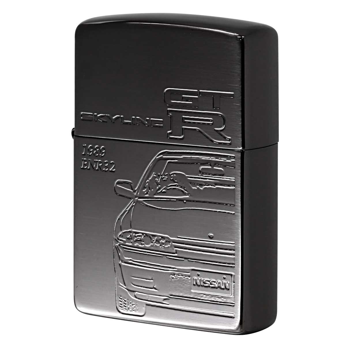 Zippo ジッポー スカイライン GT-R 日産 自動車 NISSAN SKYLINE オフィシャルライセンス品 BNR32-BK
