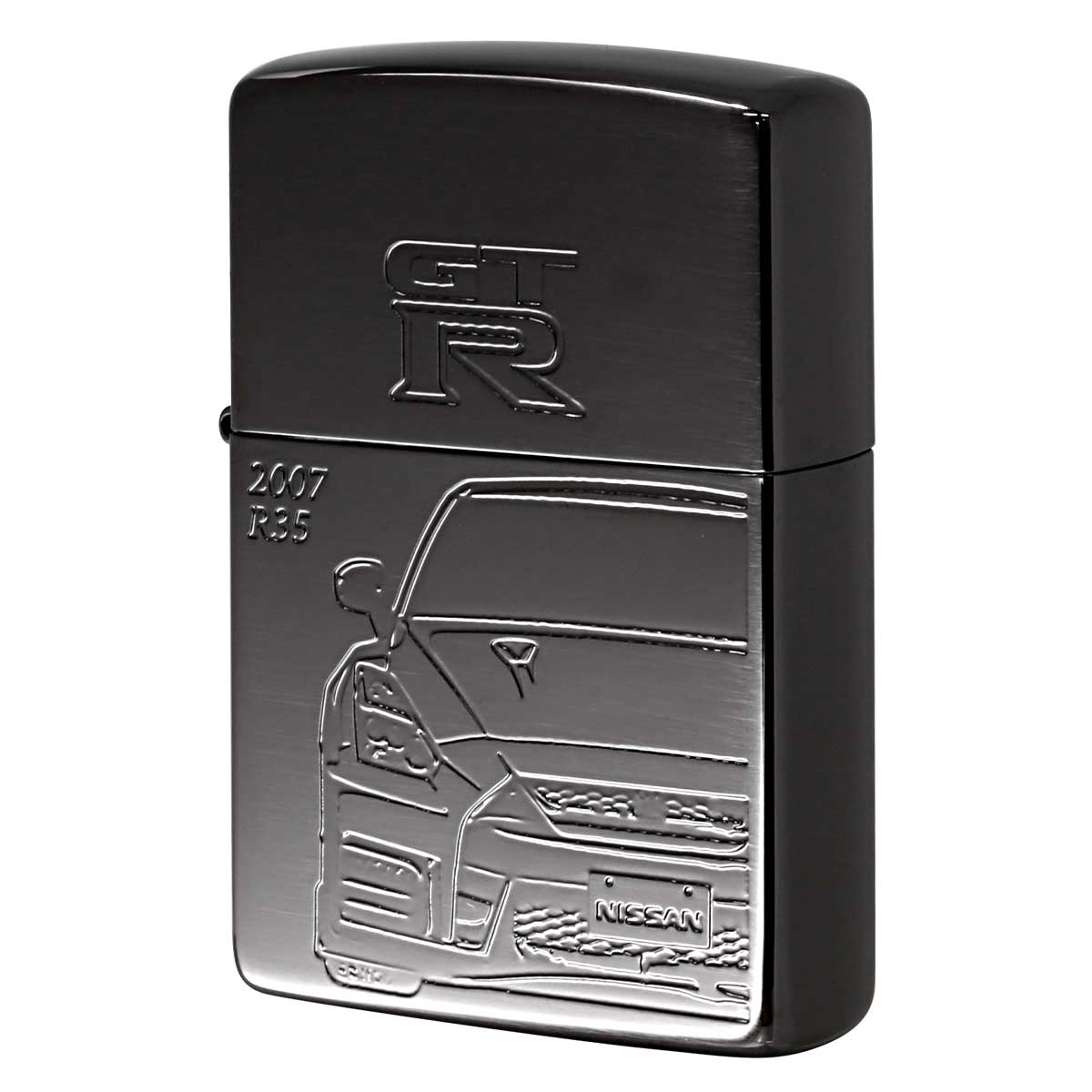 Zippo ジッポー スカイライン GT-R 日産 自動車 NISSAN SKYLINE オフィシャルライセンス品 R35-BK