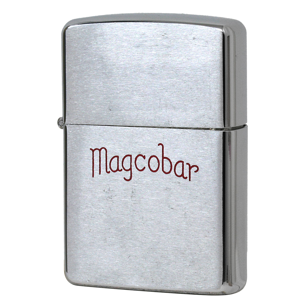 絶版/ヴィンテージ Zippo ジッポー 中古 1958年製造 Magcobar  [C]使用感あり傷汚れあり