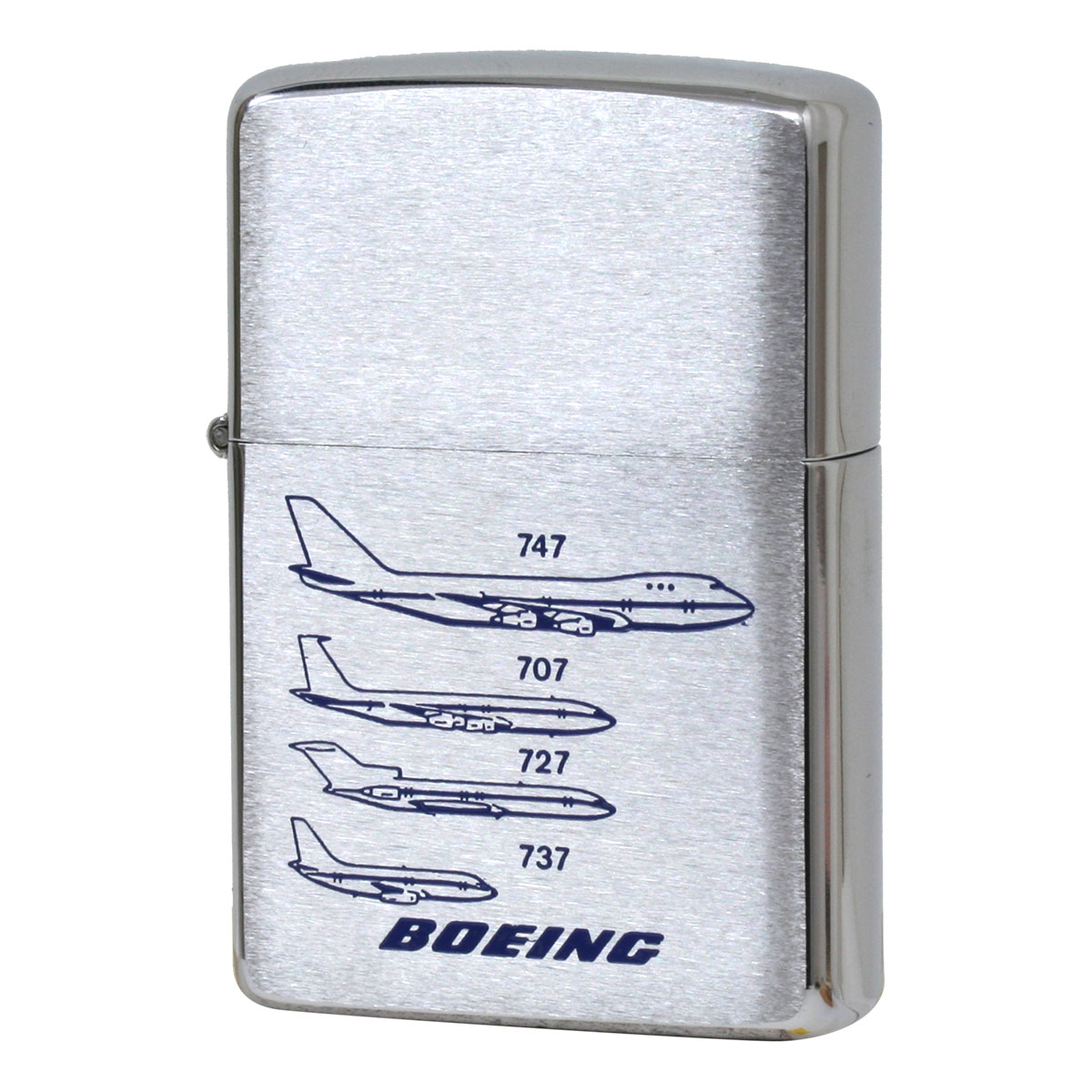 絶版/ヴィンテージ Zippo ジッポー 中古 1980年製造 BOEING ボーイング社  [S]ほぼ新品同様
