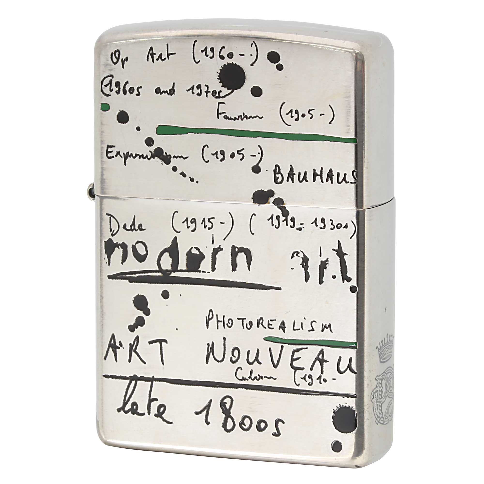 絶版/ヴィンテージ Zippo ジッポー 中古 2008年製造 ZIPPO Paul Smith Symbolism Design シムボリズム  [S]ほぼ新品同様