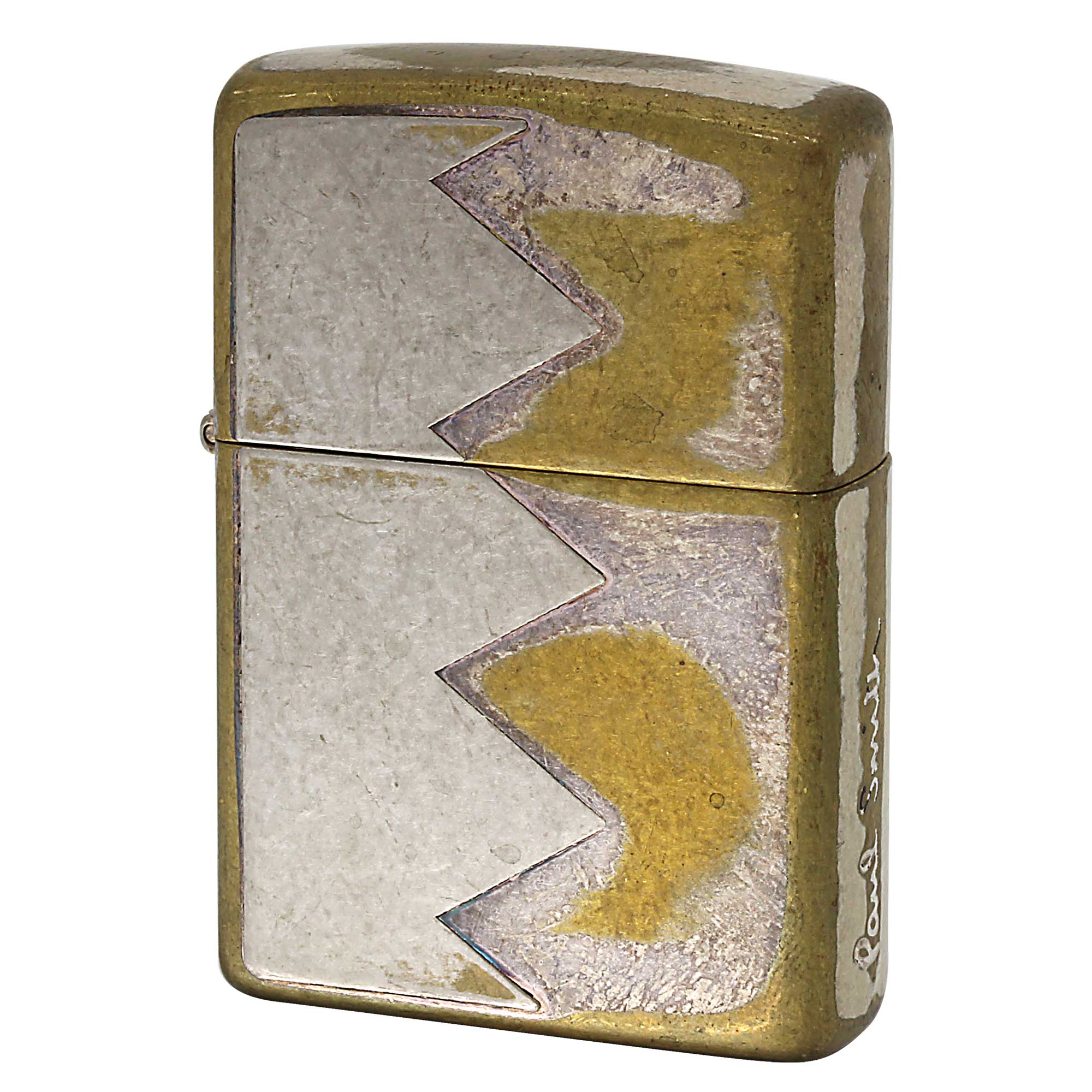 絶版/ヴィンテージ Zippo ジッポー 中古 2007年製造 ZIPPO Paul Smith バレル＆ユーズドフィニッシュ  [S]ほぼ新品同様