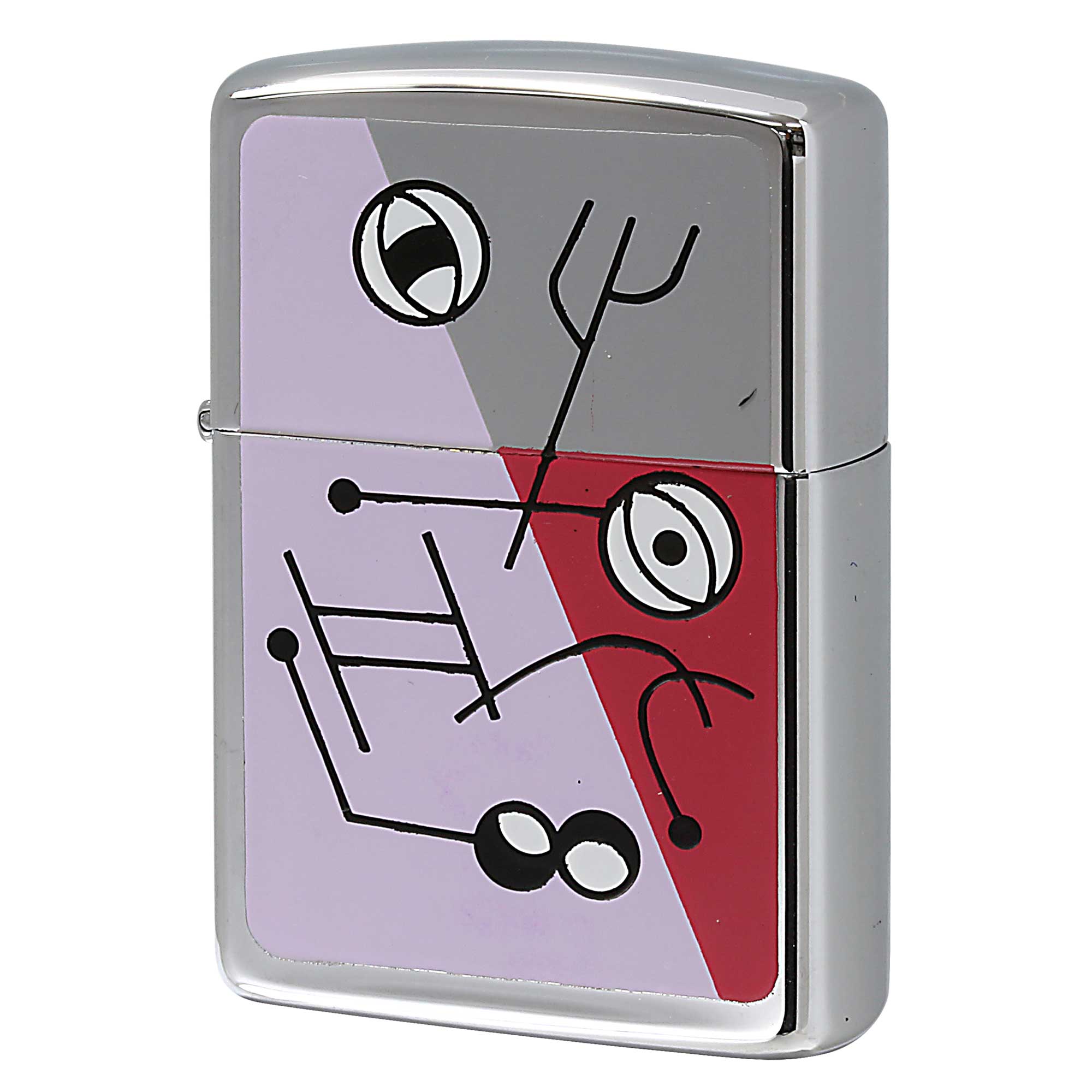 絶版/ヴィンテージ Zippo ジッポー 中古 1993年製造 Abstract  [N]未使用・新品