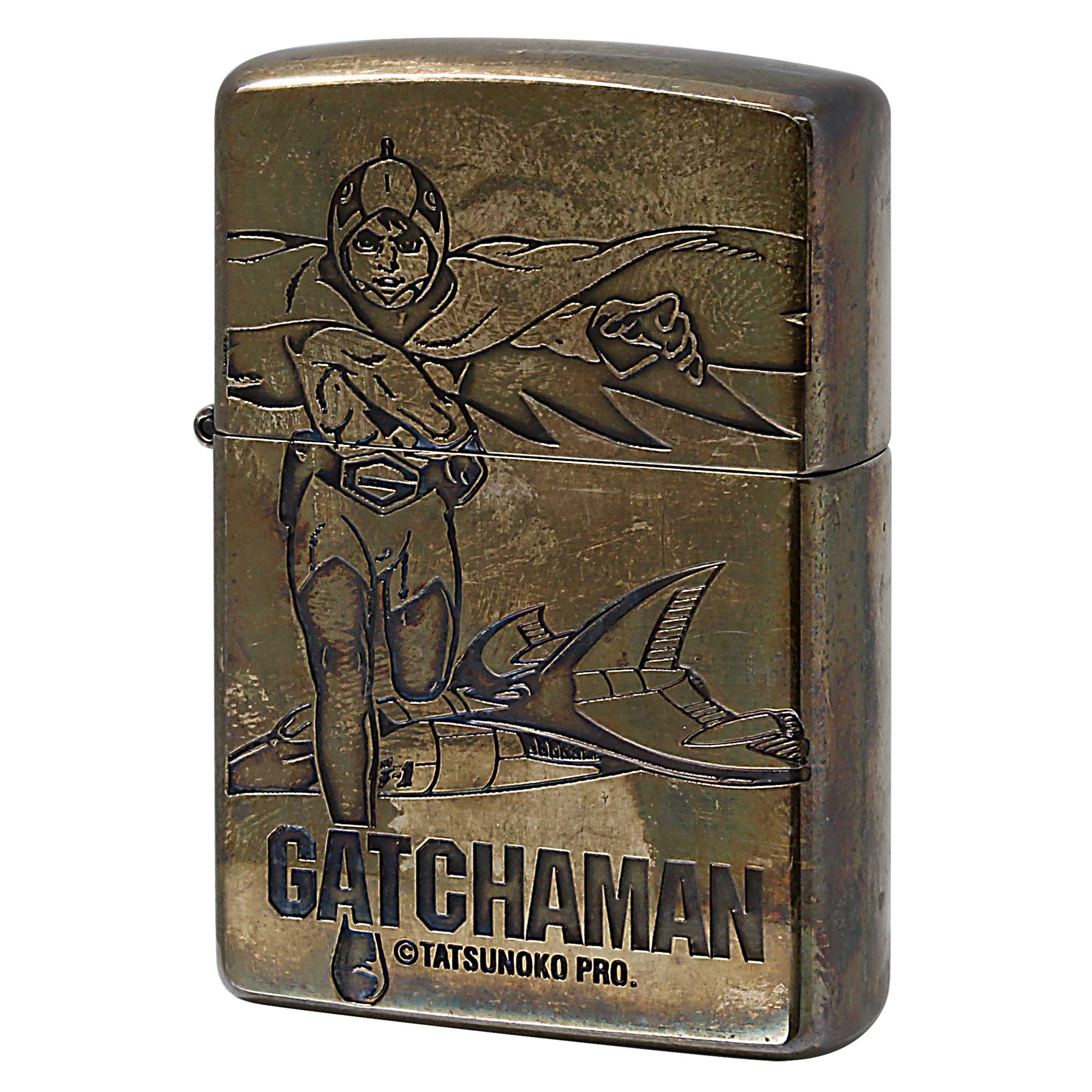 絶版/ヴィンテージ Zippo ジッポー 中古 1996年製造 GATCHAMAN  [A]使用感少なく状態が良い